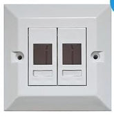 Computer Communication Box (Keystone) Double Deep AHT Depth